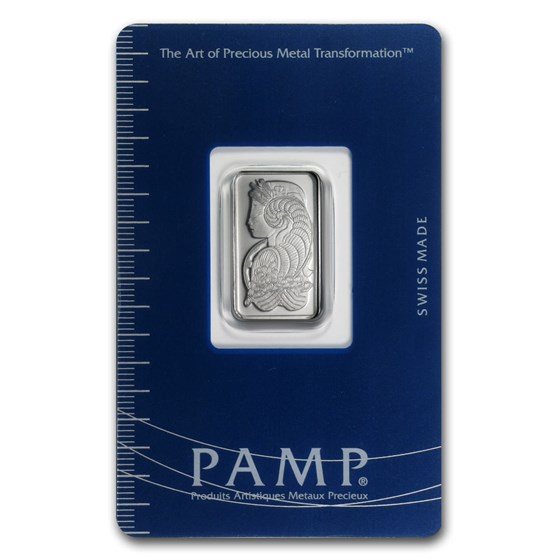 5 gram Platinum Bar - PAMP Suisse (In Assay) 5 gram Platinum Bar - PAMP Suisse (In Assay)